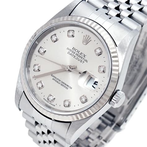 rolex datejust 16234-36 mm|Rolex Datejust 16234 diamond.